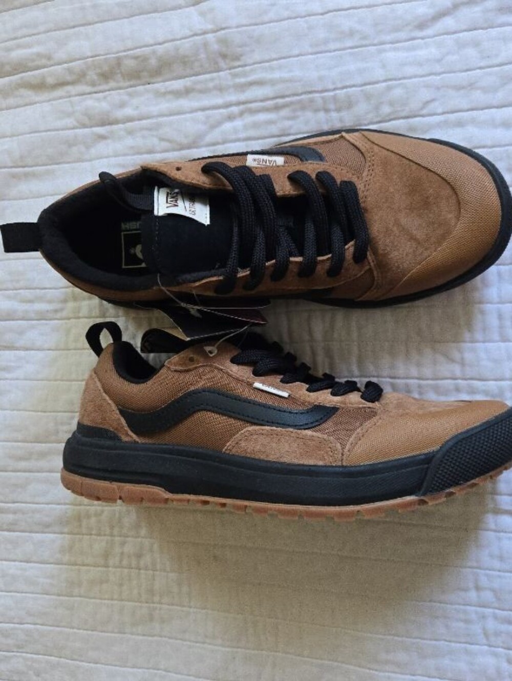 Vans Ultrarange MTE 1 Women size 9.5 UltraCush Brown and Black 072026 - Picture 4 of 7